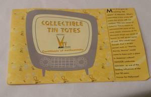lot 160 image: I Love Lucy Lunch Box Episode 110 Vandor Collectible Tins
