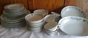lot 166 image: Vintage China. See pictures for condition and pieces