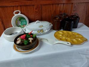 lot 189 image: Watkins Bowls (2) and more.