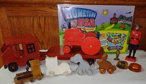 lot 197 image: Handcrafted Wood Toys and More