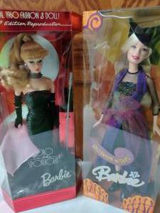 lot 227 image: Spotlight and Halloween Barbie. (2)