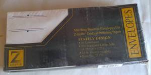 lot 204 image: Business Office Envelopes (1 case) 600 envelopes total.