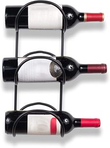 lot 121 image: 3 Pc. Wine Rack (2) New in Box and shelves