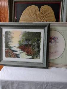 lot 271 image: Framed Art (2)