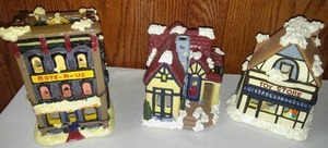 lot 239 image: Christmas Village Buildings Cute (11)