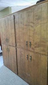 lot 246 image: 8 Door Storage Cupboard with Shelves.