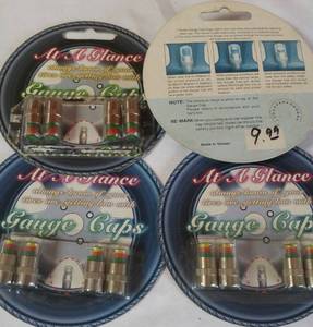 lot 300 image: Gauge Caps, Always know if your tires are low. (16)