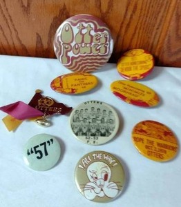 lot 806 image: Fergus Falls Otter Pins.