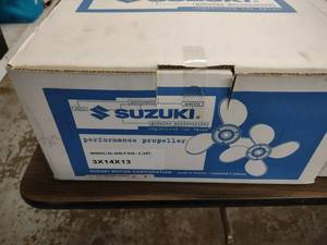 lot 32 image: Suzuki Aluminum Propeller, 3x14X13,...