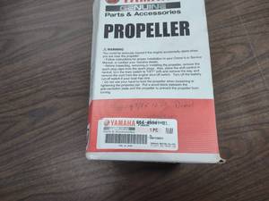 lot 57 image: Yamaha Aluminum Propeller, 3x9.875x...
