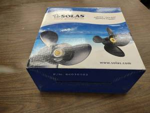 lot 60 image: Solas Aluminum Propeller, 3x11.6x11...