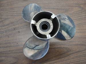 lot 79 image: Stainless Steel Propeller, 3x10.25x...