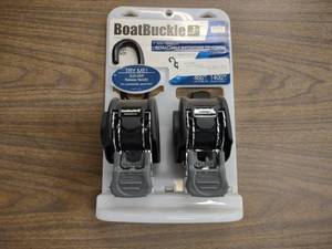 lot 112 image: Boat Buckle Retractable Ratchet Tie...