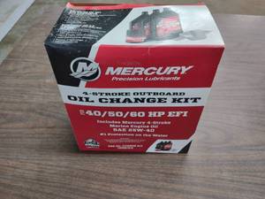 lot 124 image: Mercury 4 Stroke Outboard Oil Chang...