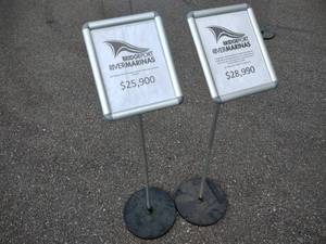 lot 269 image: (2) Display Stands, 10.5x13...
