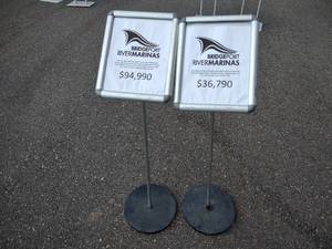 lot 272 image: (2) Display Stands, 10.5x13...