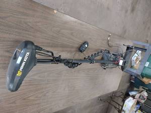 lot 187 image: Minn Kota i-Pilot Trolling Motor, 5...