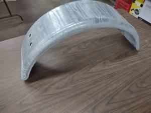 lot 230 image: (2) Galvanized Trailer Fenders...