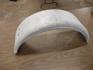 lot 232 image: (2) Galvanized Trailer Fenders...