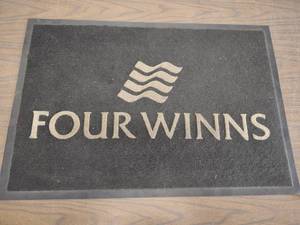 lot 254 image: Four Winns Floor Mat, 27x18...