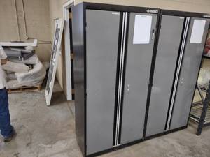 lot 322 image: Husky 2 Door Cabinet...