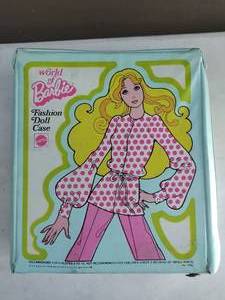lot 5 image: World of Barbie Fashion Doll Case with One Mattel Barbie Doll