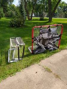 lot 142 image: 3 Hockey Nets