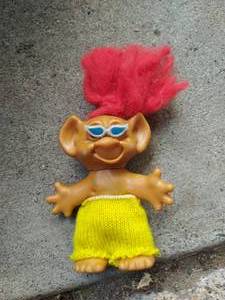lot 161 image: Vintage Troll Doll