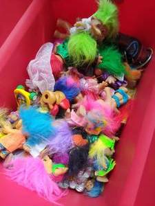 lot 177 image: Troll Doll Collection