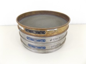 lot 16 image: Lot of 3 U.S.A Standard Testing Sieves