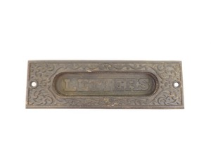 lot 33 image: Antique LETTERS Slot