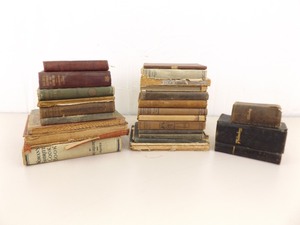 lot 50 image: Large Lot of Antique and Vintage Books, Bibles, etc.