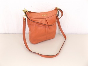 lot 83 image: Authentic COACH Leather Ashley Shoulder Bag