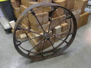 lot 2 image: (RMC) Vintage 30 Steel Wheel...