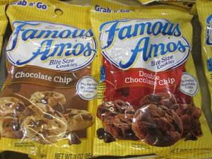 lot 37 image: (B-2) 15 Bags of Famous Amos Bite S...