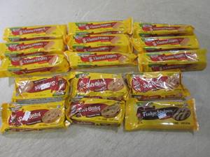 lot 59 image: (B-1) 15 Packs of Assorted Cookies ...