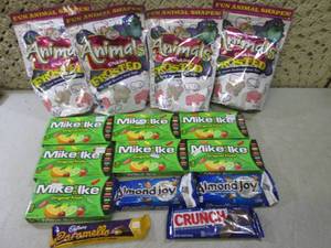 lot 66 image: (B-3) Assorted Candy and Cookies Pa...