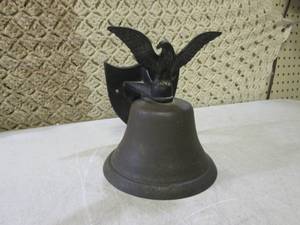lot 107 image: (EC1) Metal Bell with Metal Mountin...