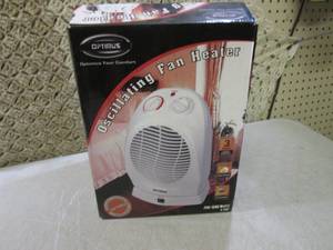 lot 123 image: (BSB) Optimus Oscillating Fan Heate...