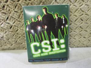 lot 125 image: (EC1) CSI Complete First Season DVD...