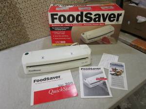 lot 137 image: (EW6) Food Saver VAC300...