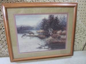 lot 153 image: (RMC) Framed Julie Crocker Print 23...