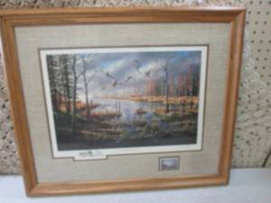 lot 154 image: (RMC) Framed Signed Commemorative K...