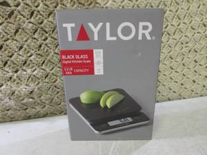 lot 159 image: (C-4) Taylor Black Glass Digital Ki...