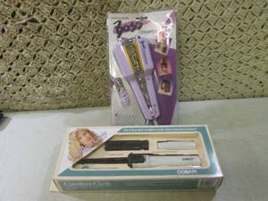 lot 178 image: (EC1) Boss Hair Crimper and Conair ...