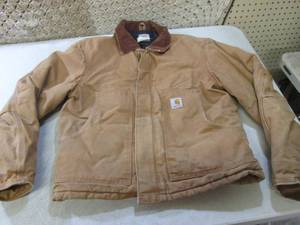 lot 194 image: (BSB) Carhartt Work Coat Size 38 Re...