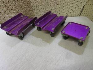 lot 199 image: (BSB) Snowmobile Dolly Set...