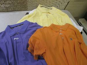 lot 219 image: (RM4) 9 Assorted Size Large Short S...