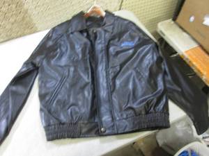 lot 226 image: (E-1) Faux Leather Jacket Size Medi...