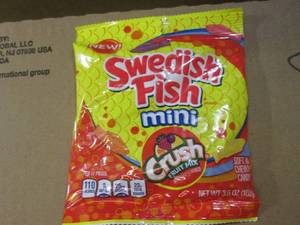 lot 241 image: (B-1) 24 Bags of Swedish Fish Mini ...